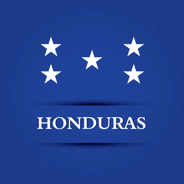 Honduras — Vettoriale Stock