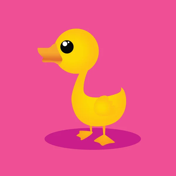 Lindo pato — Vector de stock