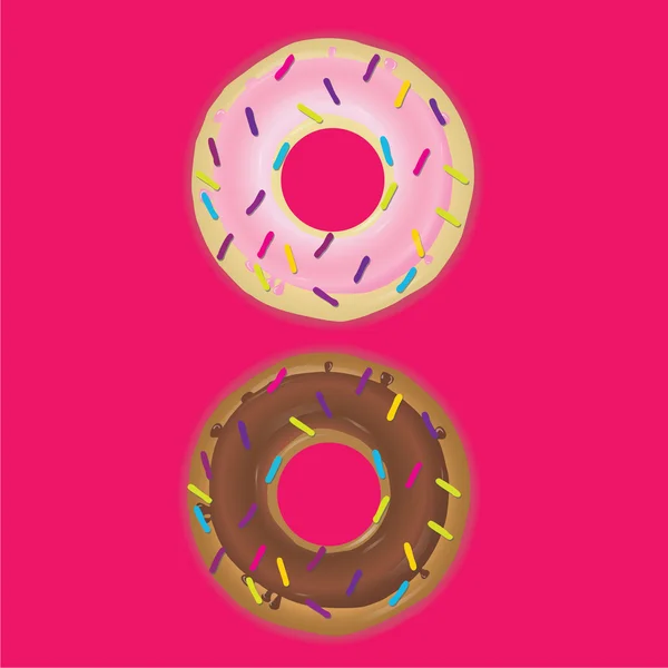 Rosquillas — Vector de stock