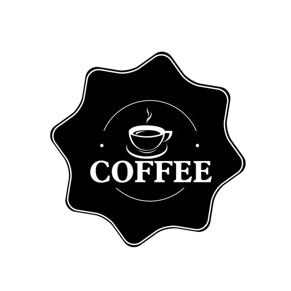 Kahvin etiketti — vektorikuva
