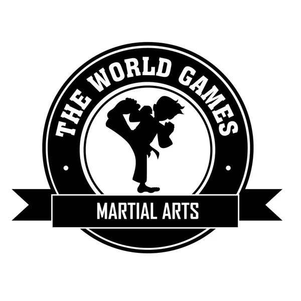 Artes marciales — Archivo Imágenes Vectoriales