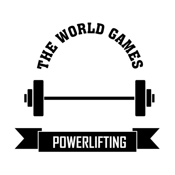 Powerlifting — 스톡 벡터