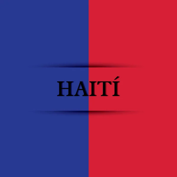 Haiti — Stockový vektor