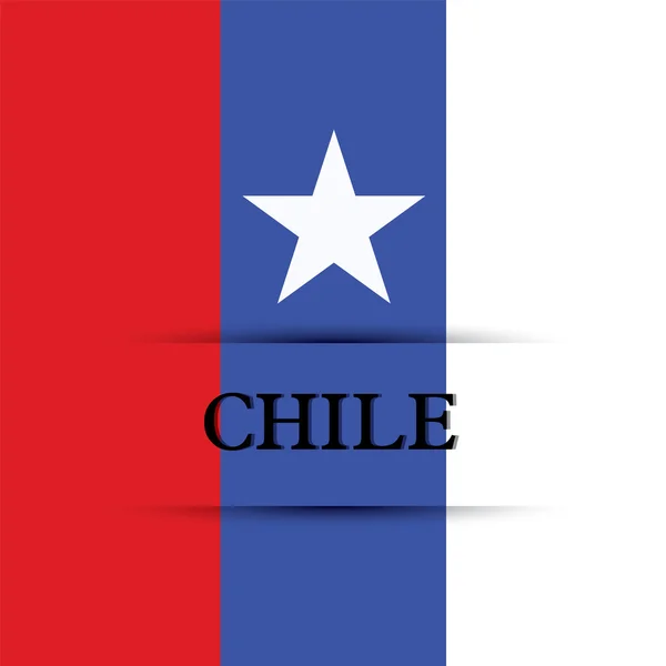 Chile — Stockový vektor