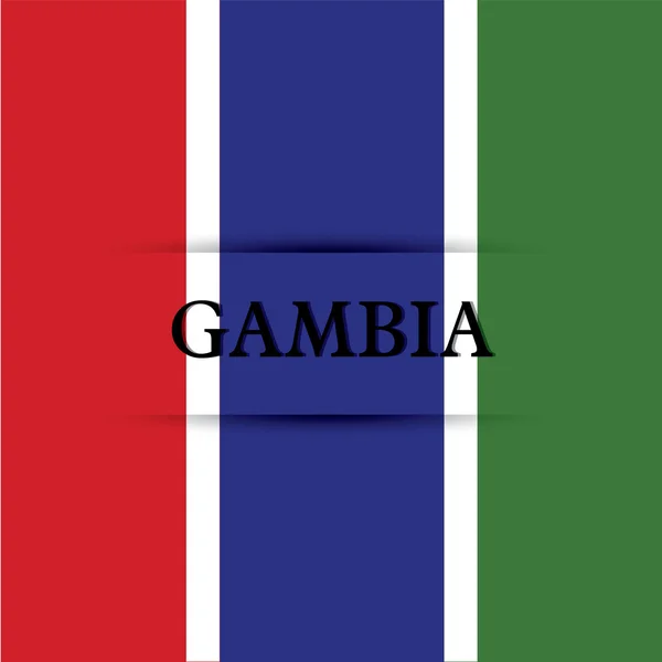 Gambiya — Stok Vektör