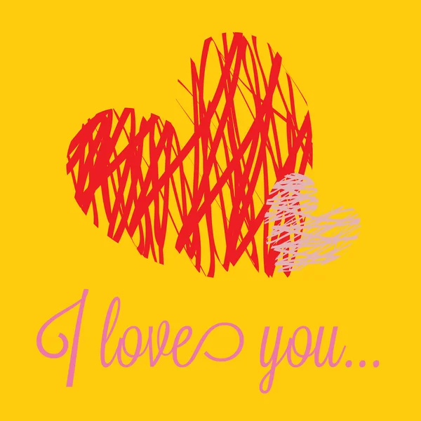 Amour Coeur — Image vectorielle
