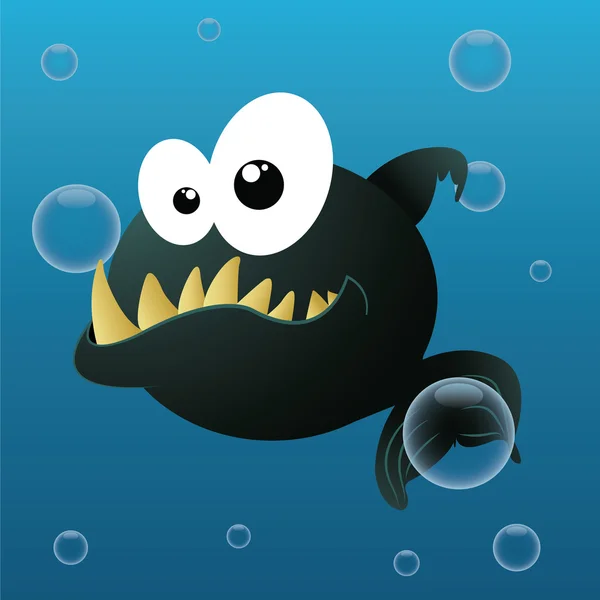 Piranha — Stockvektor