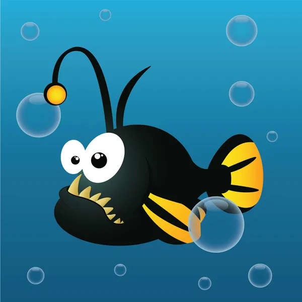 Abbysal poisson — Image vectorielle