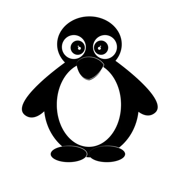 Pingouin — Image vectorielle