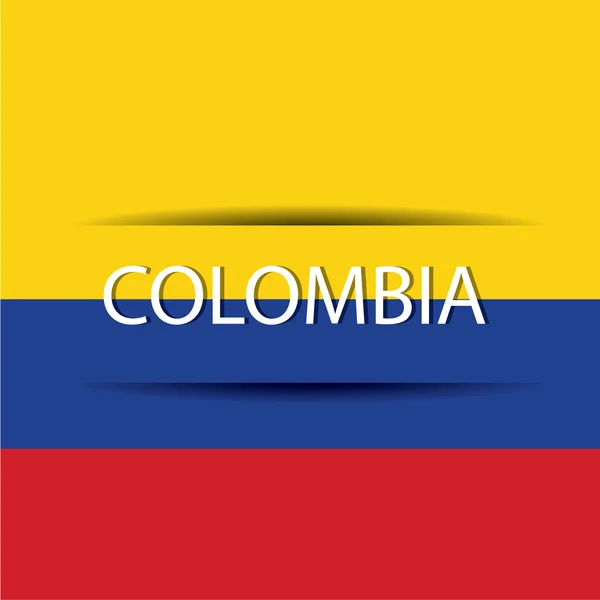 Colombia — Vettoriale Stock