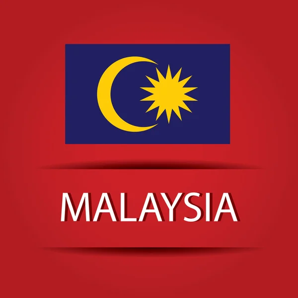 Malezya — Stok Vektör