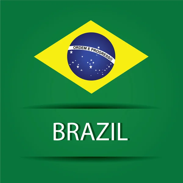 Brazilië — Stockvector