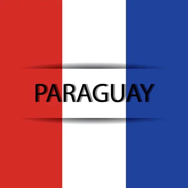 Paraguay — Stockový vektor