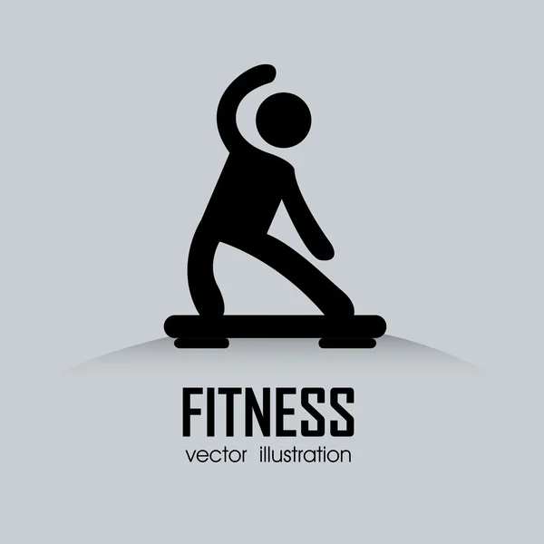 Фитнес — стоковый вектор