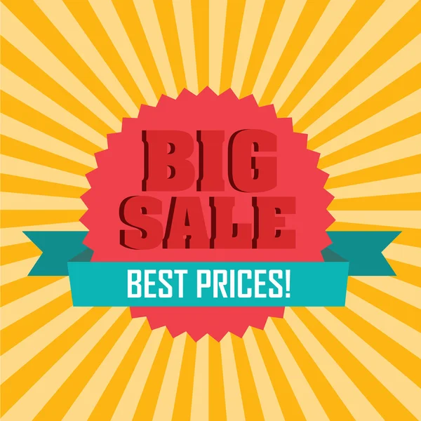 Big sale — Stock Vector