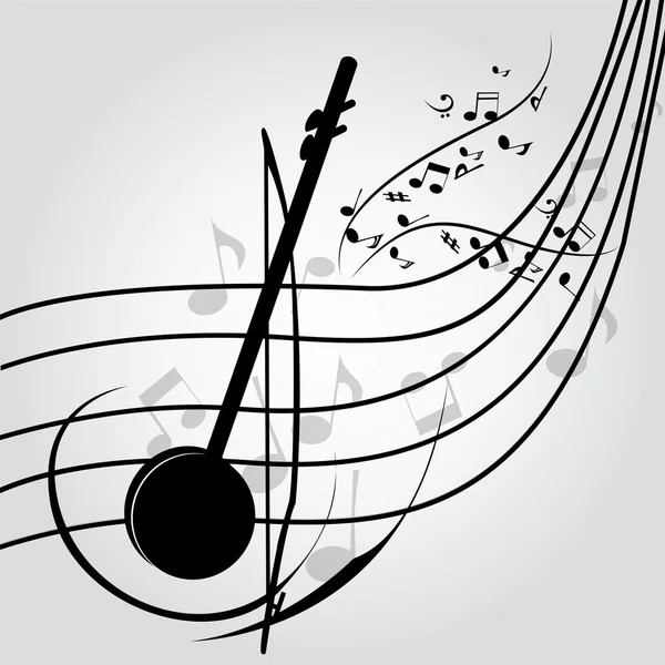 Berimbau — Stock Vector