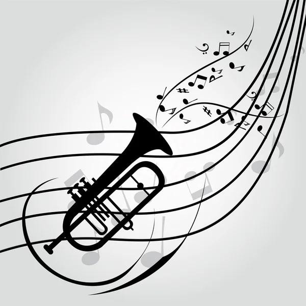 Trumpet — Stock Vector