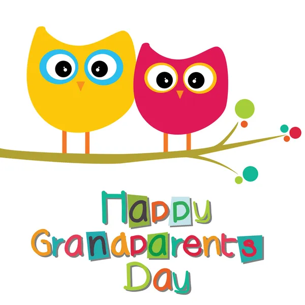 Giorno di nonni — Vettoriale Stock