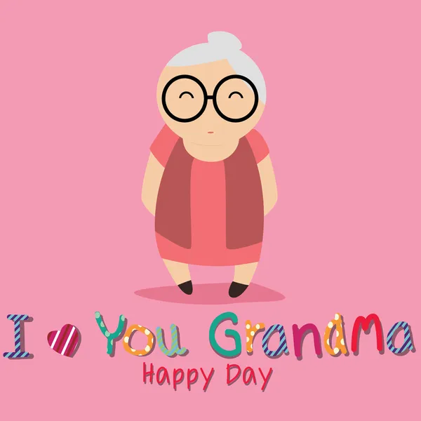 Grandmother — Stock Vector