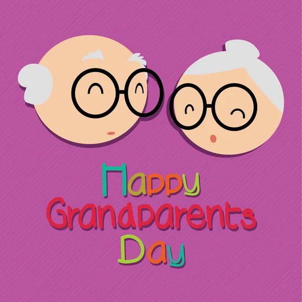 Grandparents day — Stock Vector