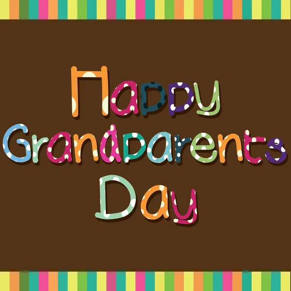 Ημέρα των παππούδων — Διανυσματικό Αρχείο