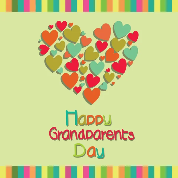 Grandparents day — Stock Vector