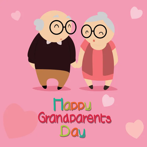 Grandparents — Stock Vector