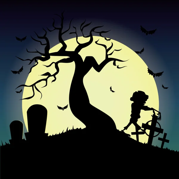 Halloween. — Vector de stock