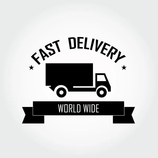 Fast Delivery — Stock Vector