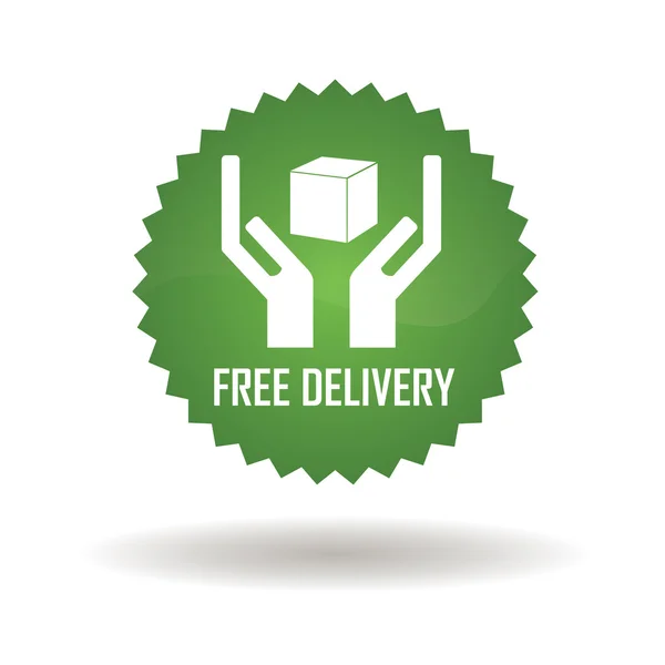 Free delivery — Stock Vector