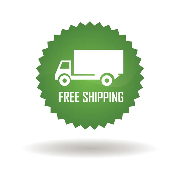 Free shipping — Stock Vector