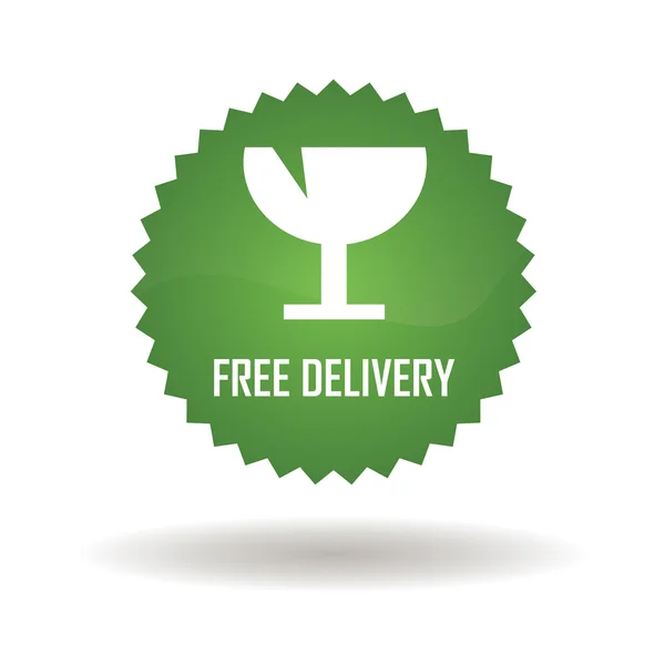 Free delivery — Stock Vector