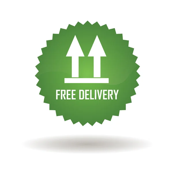 Free delivery — Stock Vector