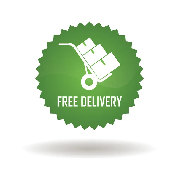 Free delivery — Stock Vector