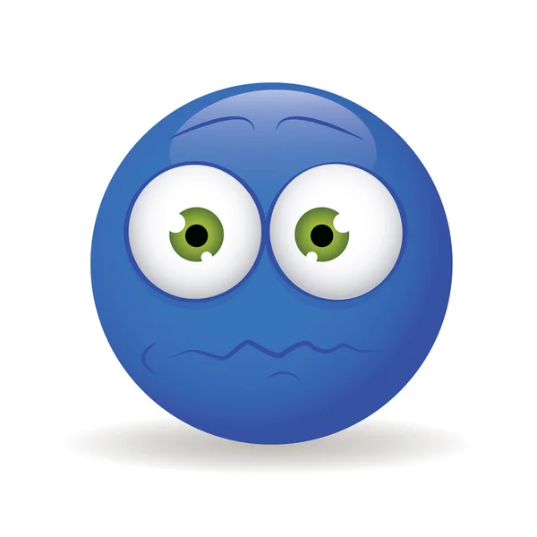 Toothache emoji | Sick emoticon toothache — Stock Vector © I.Petrovic ...