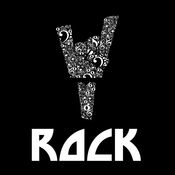 Rock — Vector de stoc