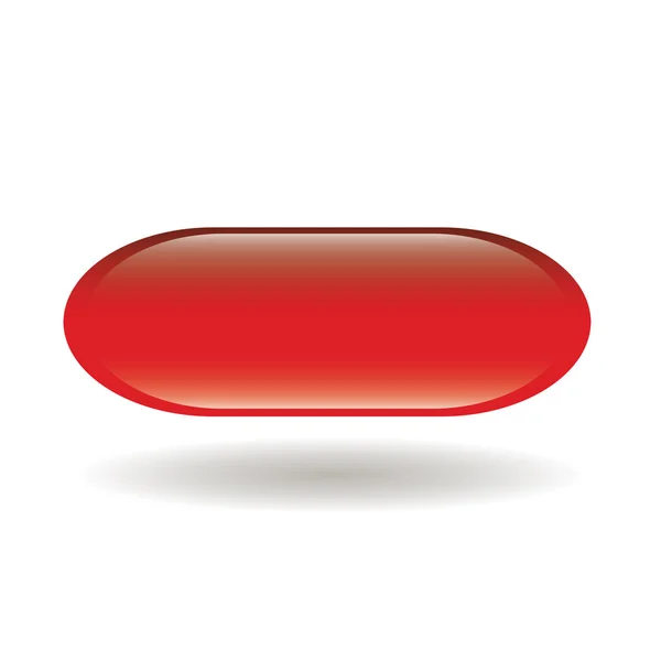 Pilule rouge — Image vectorielle