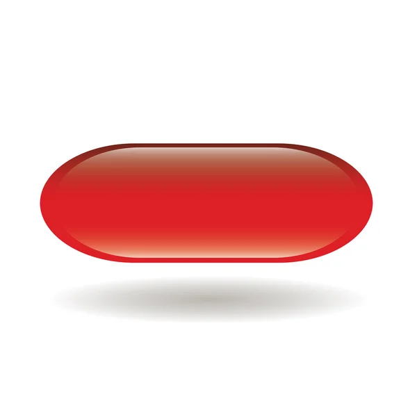 Red pill — Stock Vector