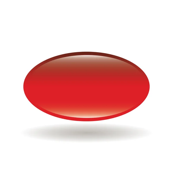 Pillola rossa — Vettoriale Stock