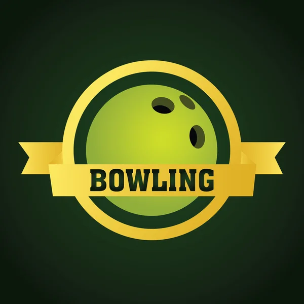 Bowling — Stock Vector