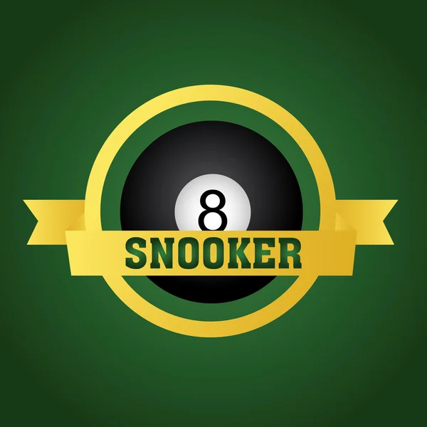 Snooker — Stock vektor