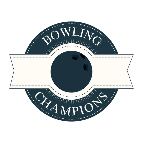 Bowling — Vettoriale Stock