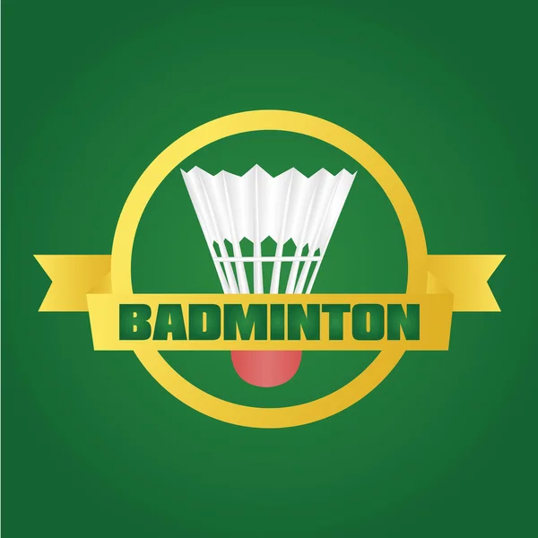 Badminton — Stockvektor