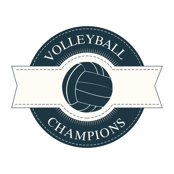 Volley-ball — Image vectorielle