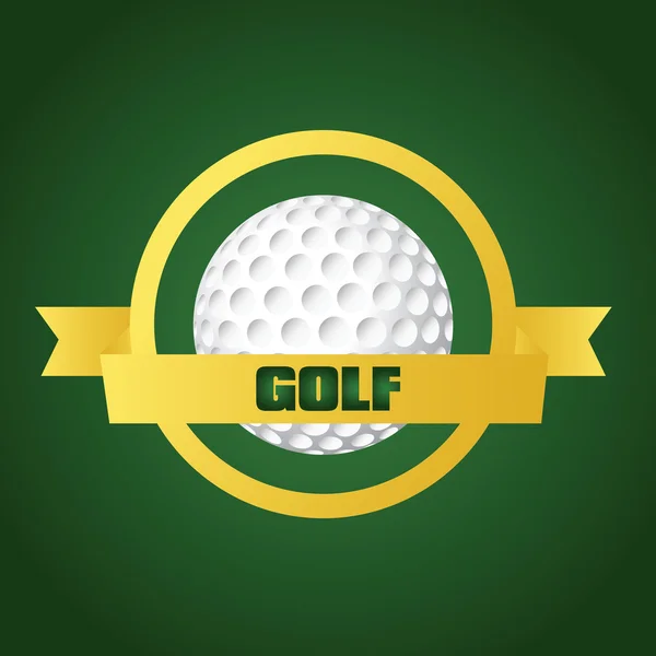 Golf — Vector de stock