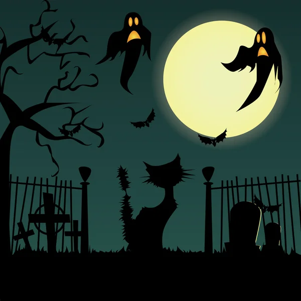 Halloween. — Vetor de Stock