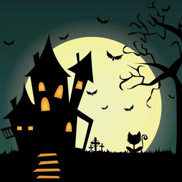 Halloween. — Vector de stock