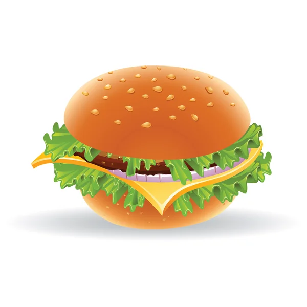 Hamburger — Image vectorielle