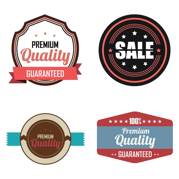 Premium Labels — Stock Vector