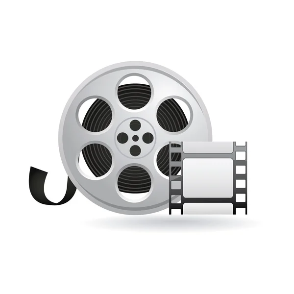Bioscoop video — Stockvector